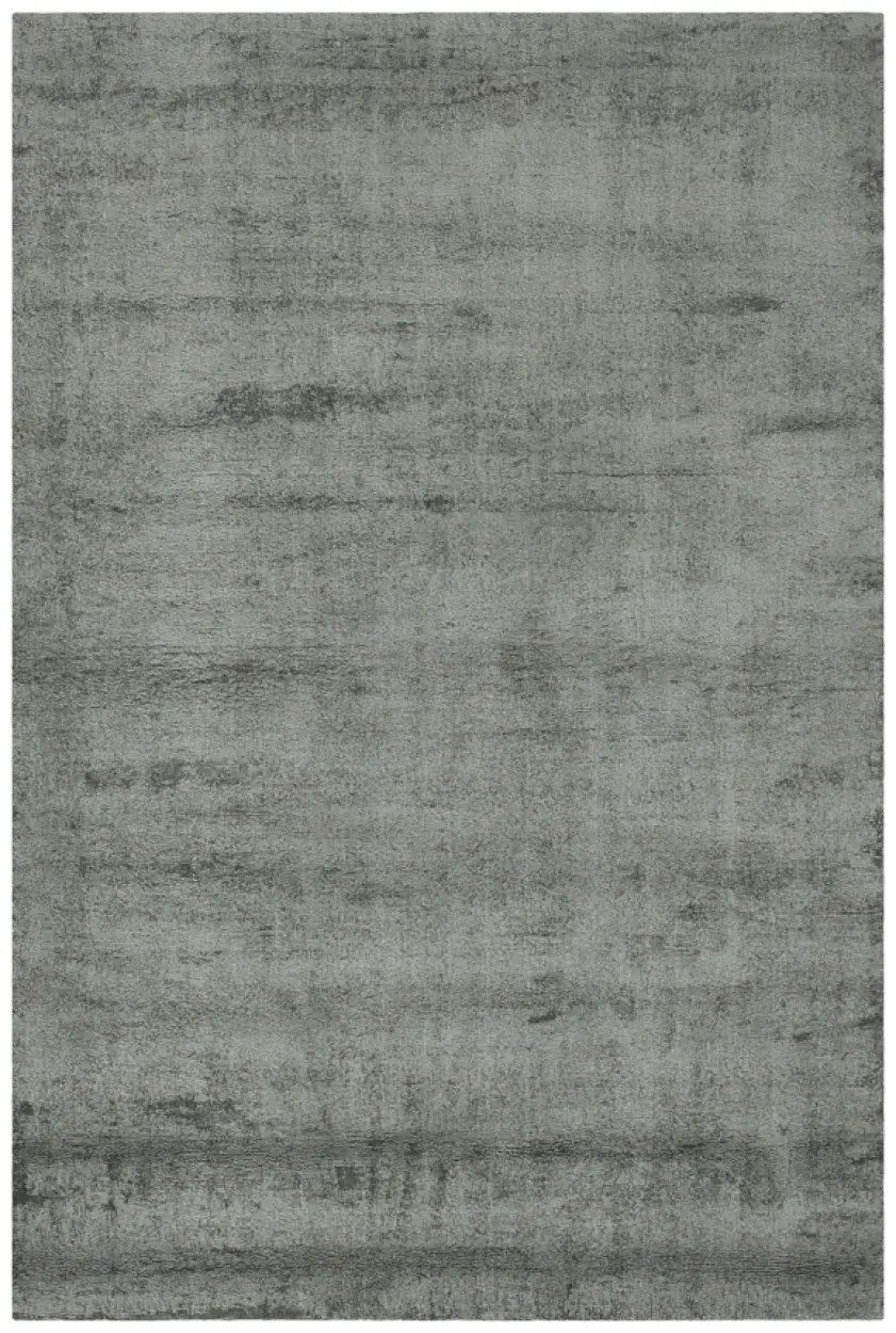 Lippa Tip Sheared rug - Silver - Plain sheen effect handmade rug