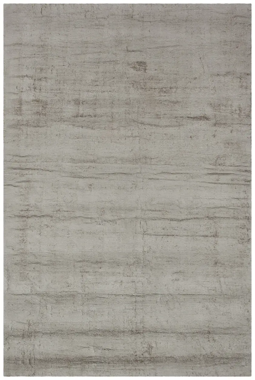 Lippa Tip Sheared rug - Grey - Plain sheen effect handmade rug