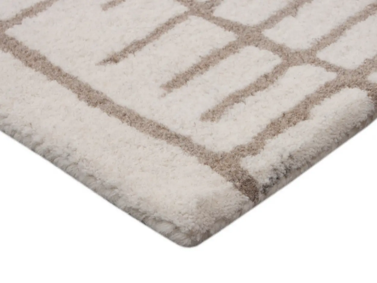 Moroccan Style Rug - Cream HMO001