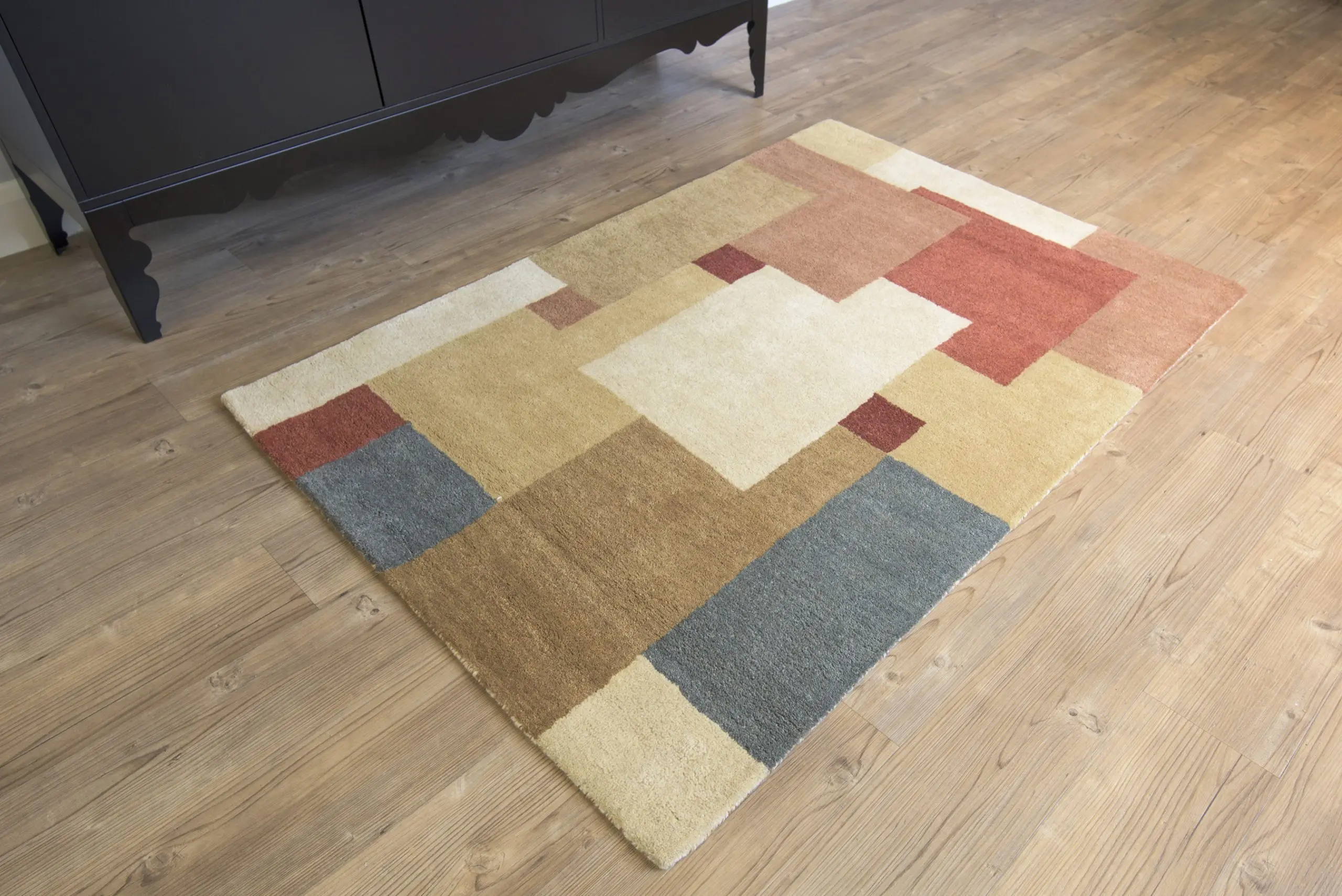 Indian Gabbeh rug - Multicoloured - Handknotted