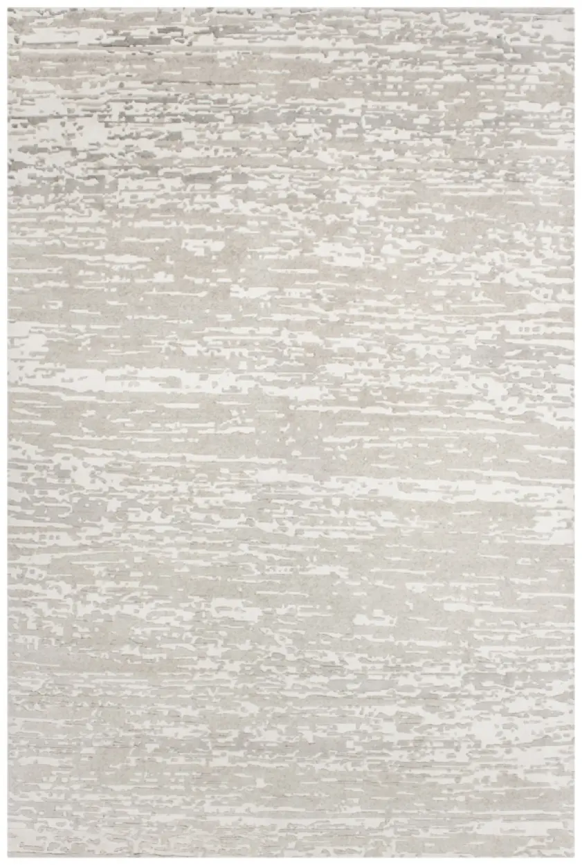 Contemporary Luxury Rug - Neutral - Indian Wool & Silk Rug