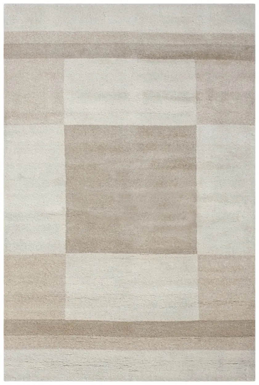 Indian Gabbeh rug - Cream - Handknotted