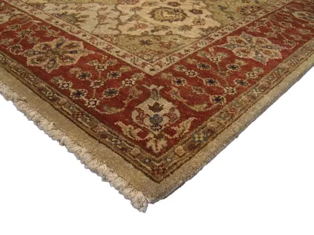 Jaipur Gazni Rug - Multicoloured - Handknotted Indian rug with Zeigler design IJG030