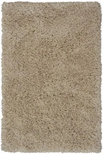 Woollen Shaggy rug - Beige - Luxurious Shaggy rug in 100% wool ILP007