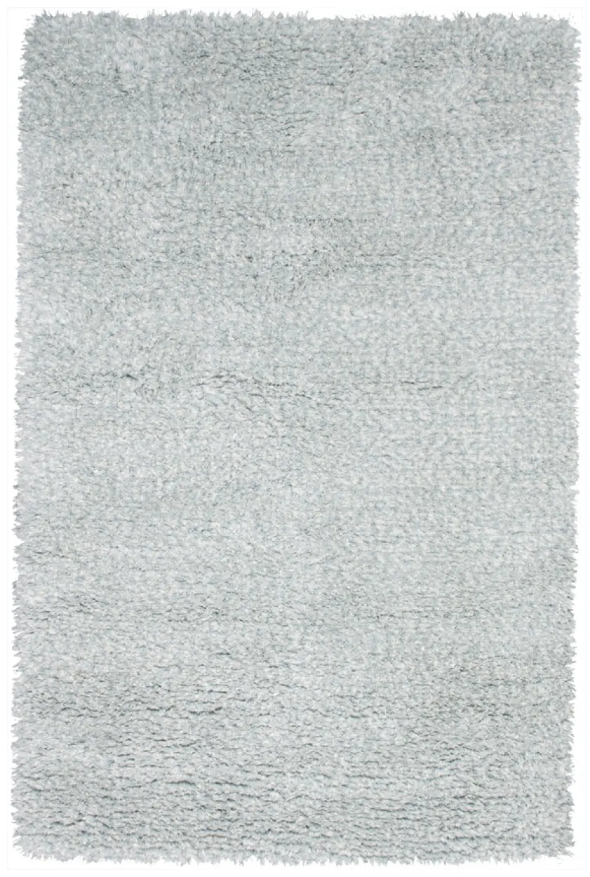 Woollen Shaggy rug - Blue - Luxurious Shaggy rug in 100% wool
