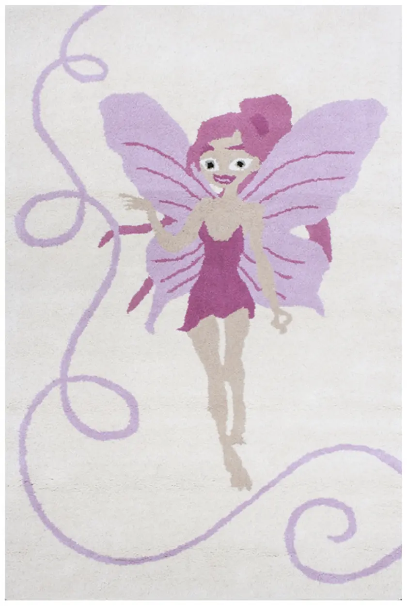 Kids Rug Pink Fairy LKI030