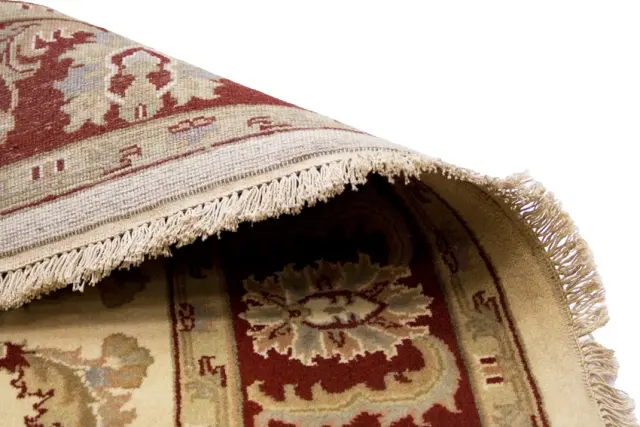 Indo Persian Keshan rug - Cream - Handknotted rug with Persian Keshan design IPZ081