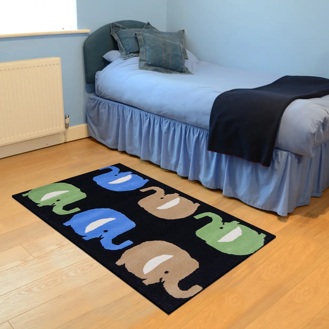 Kids Rug Elephants LKI024