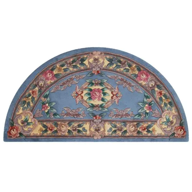 Premier Superwashed Chinese Rug - Blue - Luxury handknotted Chinese Rug D.208