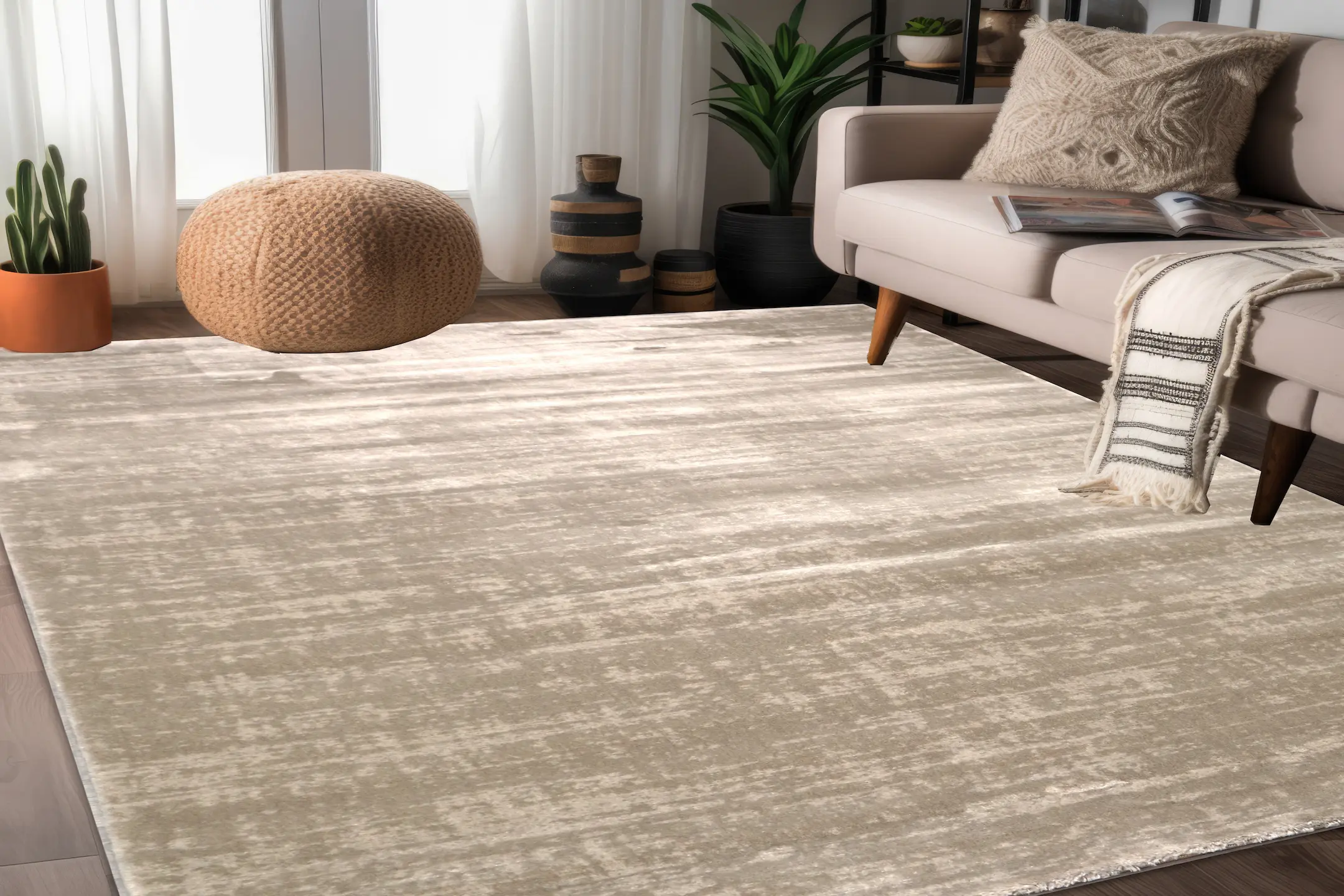 Opus Woven Rug - Machine Woven Rug with Traditional Design ZBC011