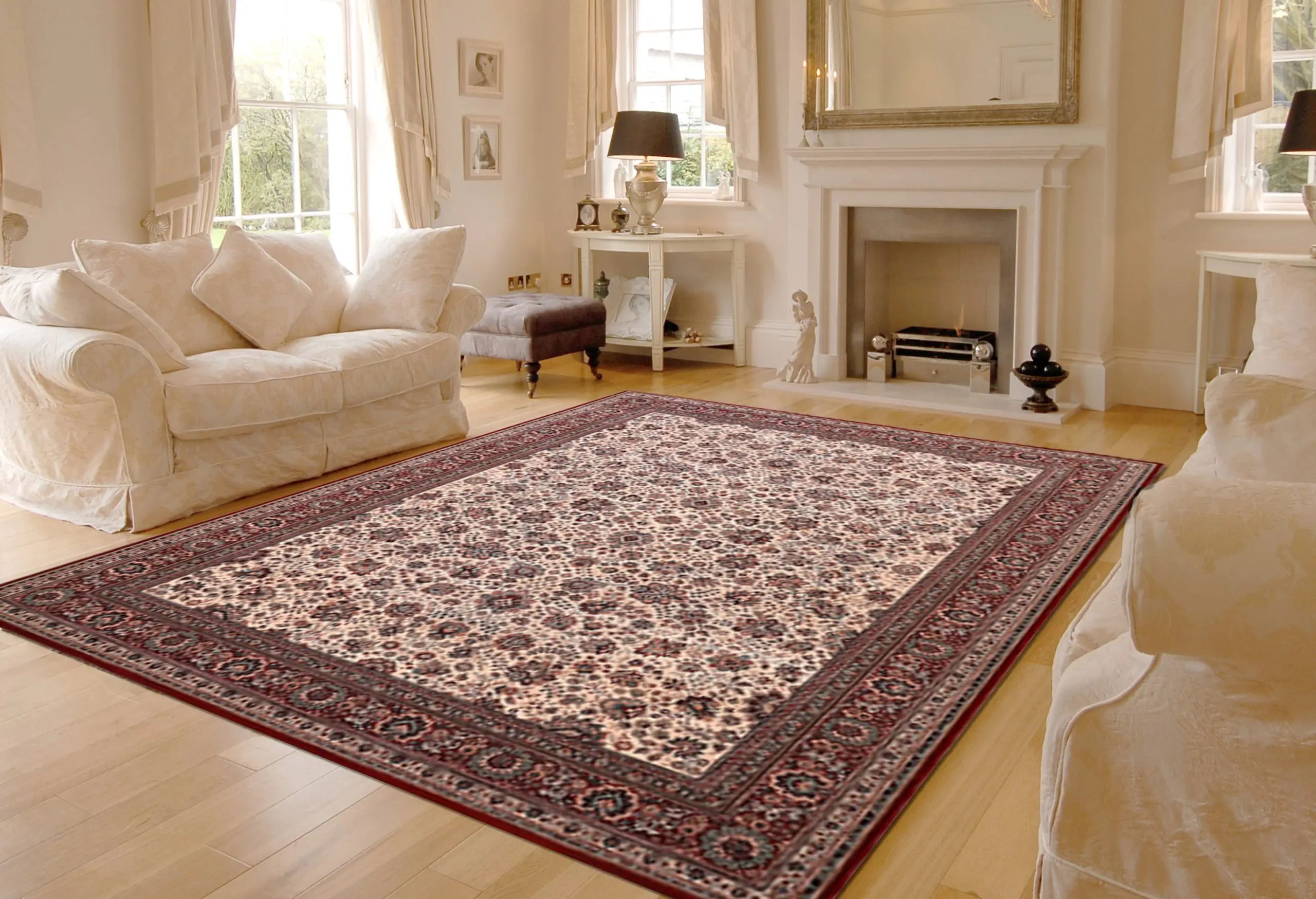 Kashmir Woven Rug Design KAS029231 400 x 300