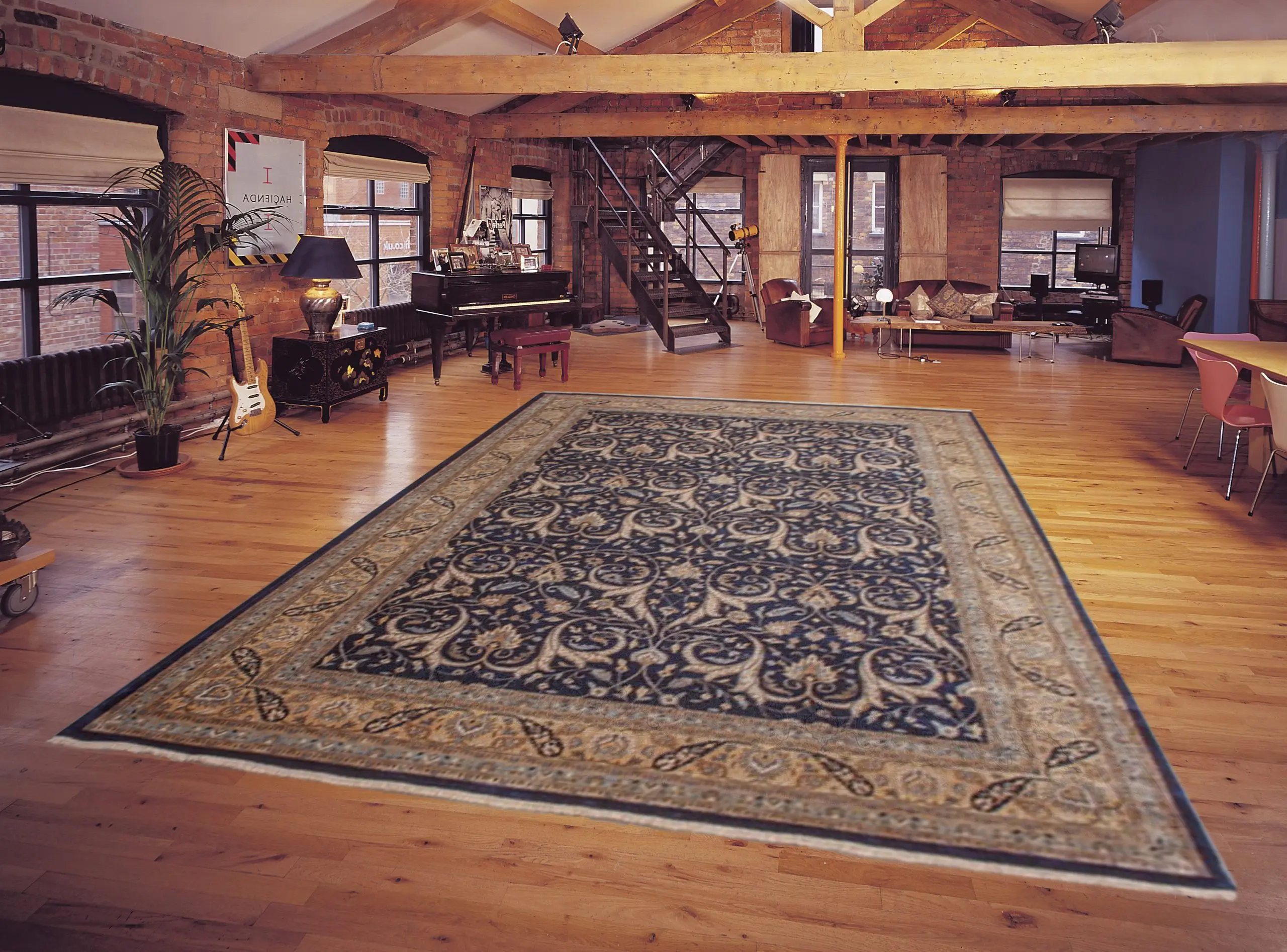 Very Fine Indo Persian Rug Design IPF035004 545 x 366