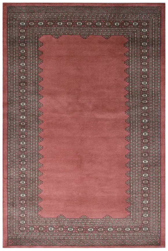Fine Pakistan Bokhara Rug - Pink - Handknotted 100% wool Bokhara rug BOF048