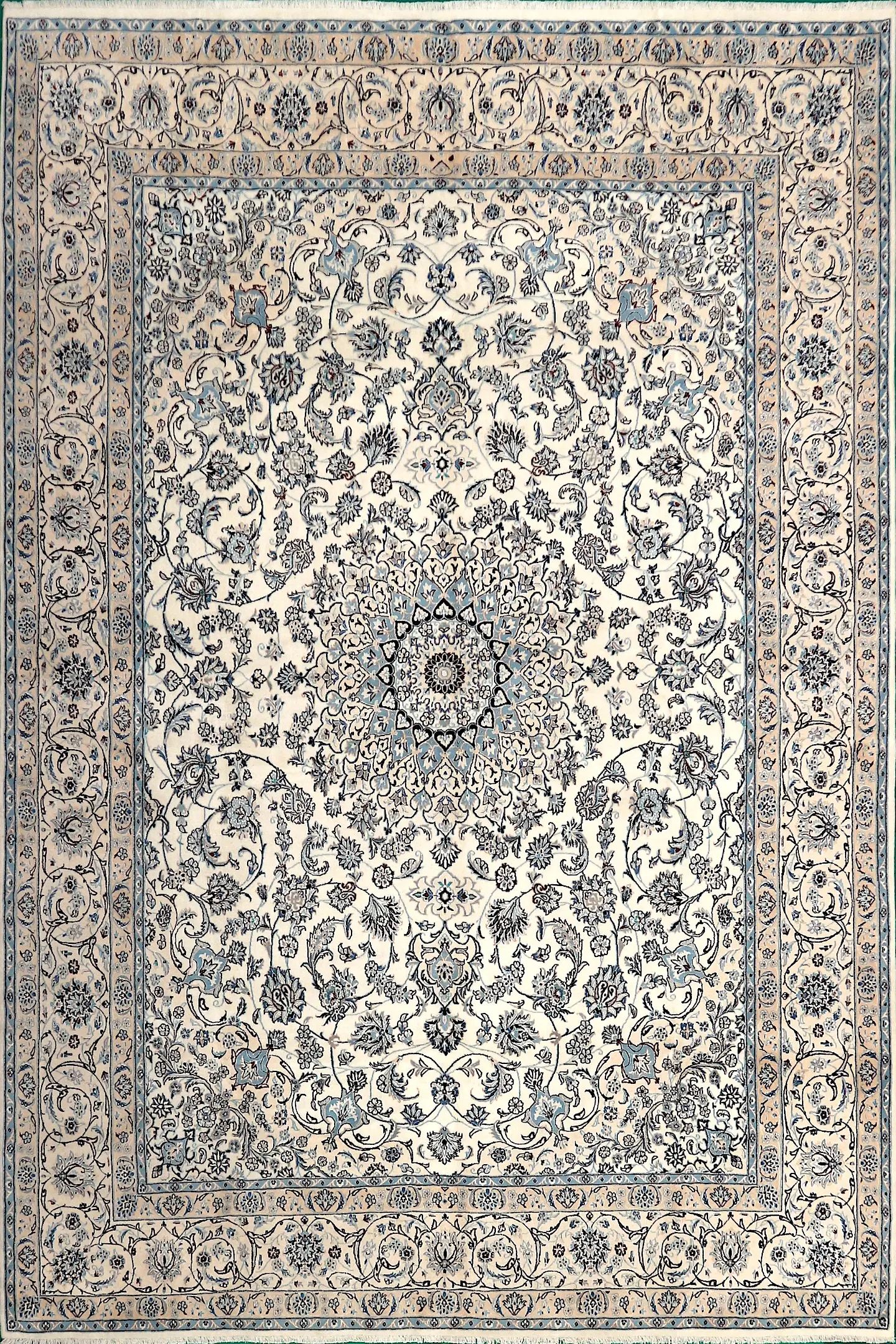 Persian Nain Rug. Design PNA029044 395x303