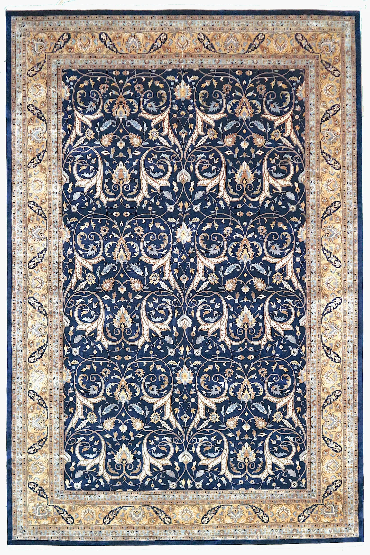 Very Fine Indo Persian Rug Design IPF035004 545 x 366