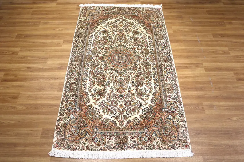 Kashmiri Silk Rug  KSK013075 161 x 94