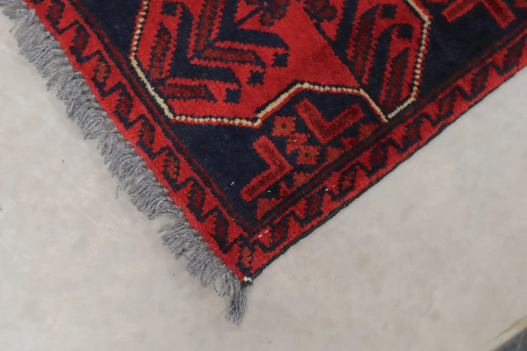 Afghan Kundoz Rug AKU056000 7.69 x .76