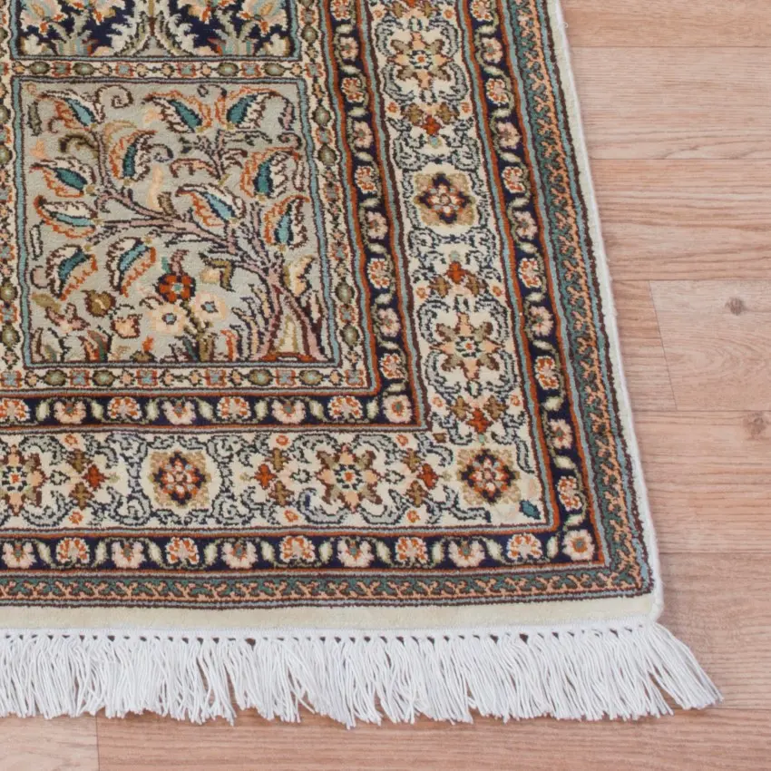 Kashmiri Silk Rug KSK006033 93x64b