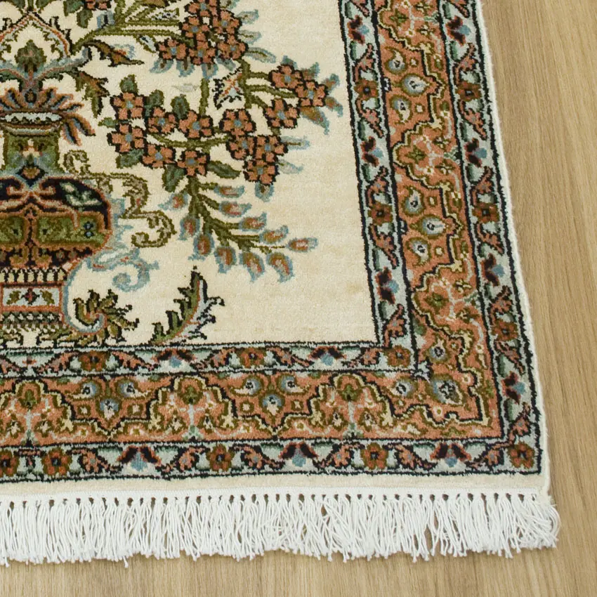 Kashmiri Silk Rug  KSK006094 91 x 65