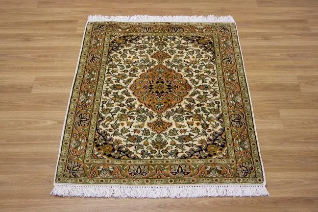 Kashmiri Silk Rug KSK006094 .94 x .67