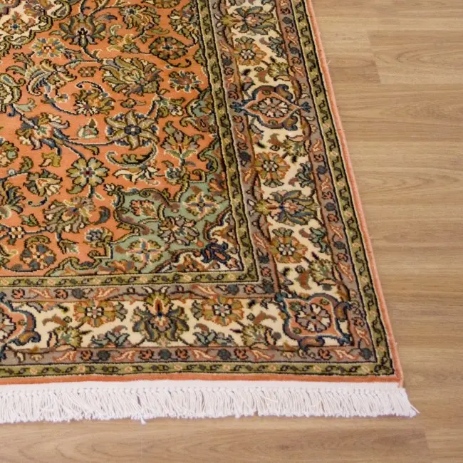 Kashmiri Silk Rug KSK009095 1.24 x .80
