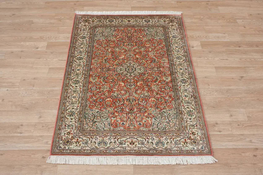 Kashmiri Silk Rug KSK009095 118x77