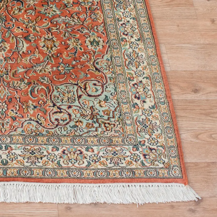 Kashmiri Silk Rug KSK009095 122x76