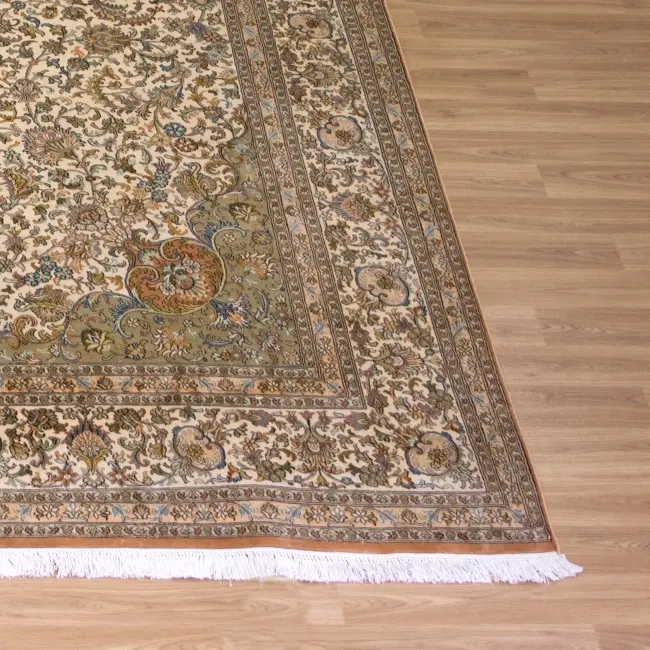 Kashmiri Silk Rug KSK025075 3.07 x 2.40