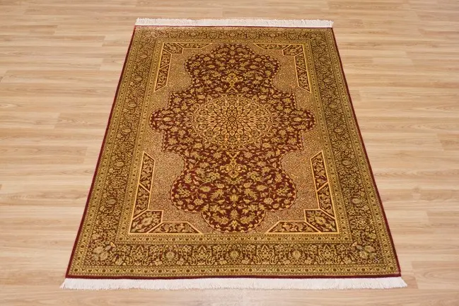 Persian Silk Qum Rug PSQ013000 1.47 x .96