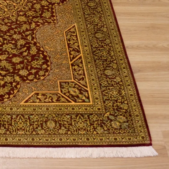 Persian Silk Qum Rug PSQ013000 1.47 x .96
