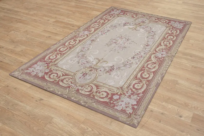 Chinese Aubusson rug - Multicoloured - Chinese flat woven Aubusson Rug CAU400