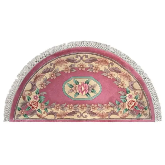 Premier Superwashed Chinese Rug - Pink - Luxury handknotted Chinese Rug PSW105