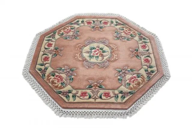 Premier Superwashed Chinese Rug - Beige - Luxury handknotted Chinese Rug D.111