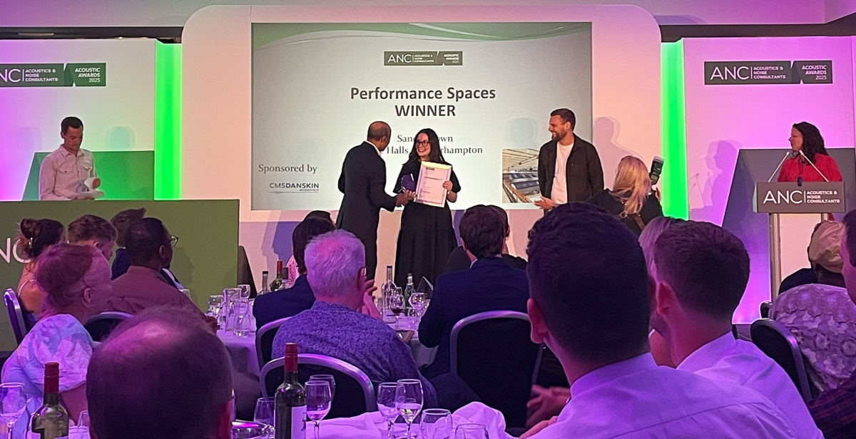Sandy Brown Wins 2025 ANC Performance Spaces Award for The Halls, Wolverhampton