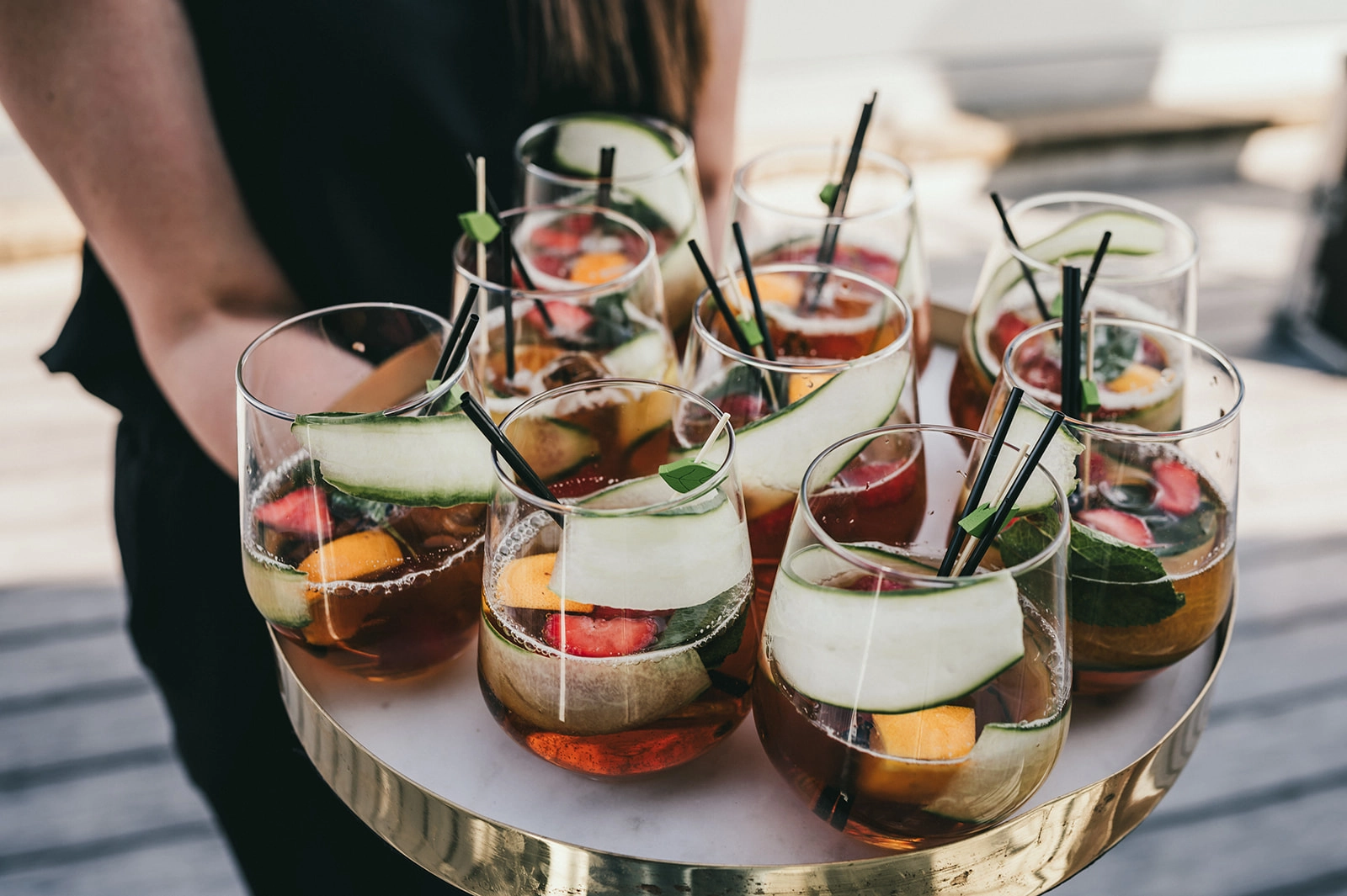 Drinks platter